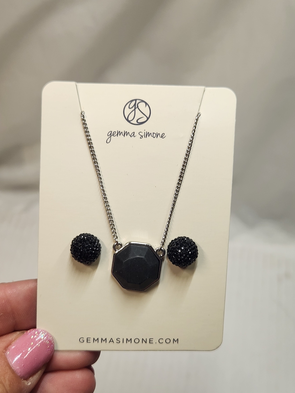Gemma Simone Necklace & Earrings